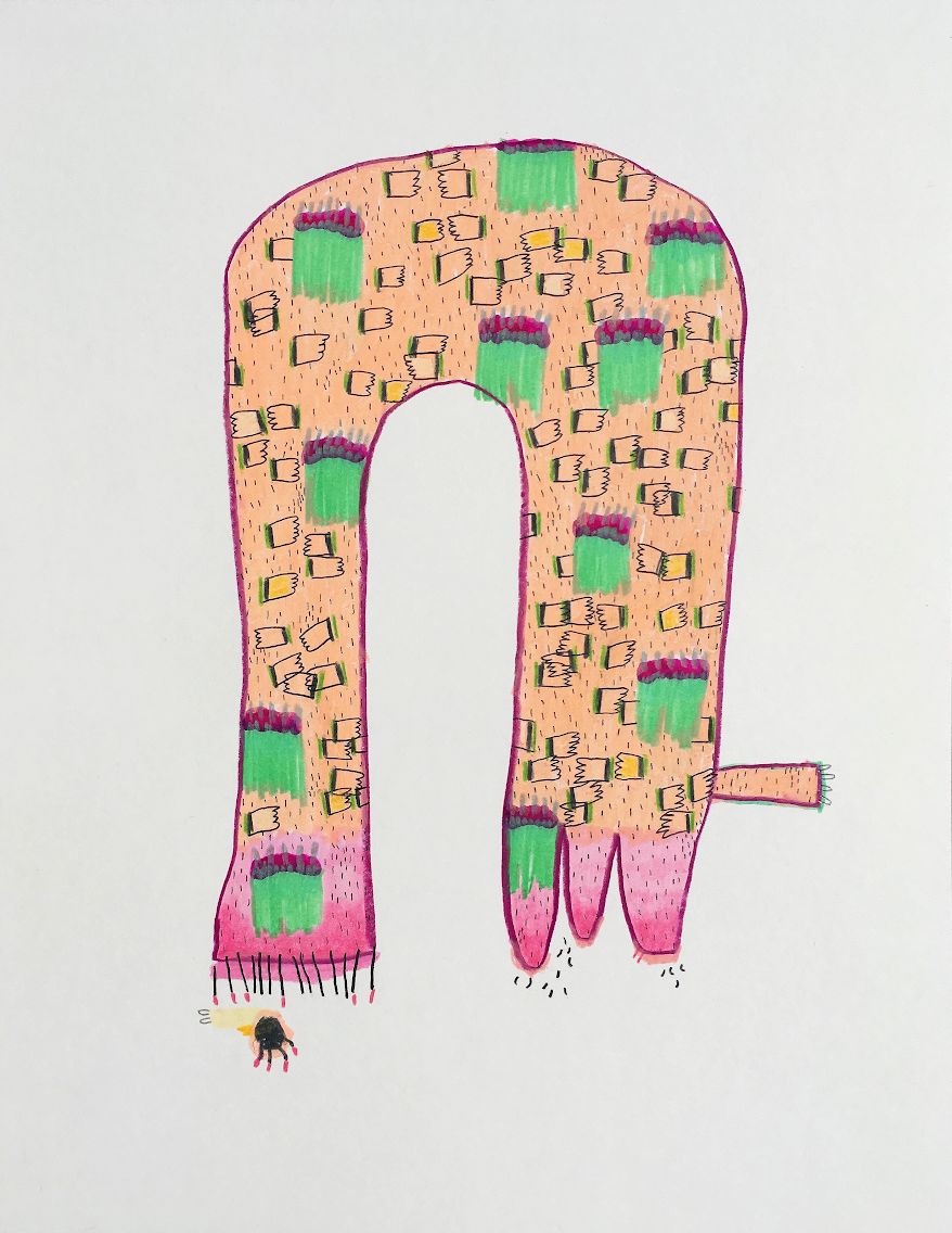 La jambe du cou